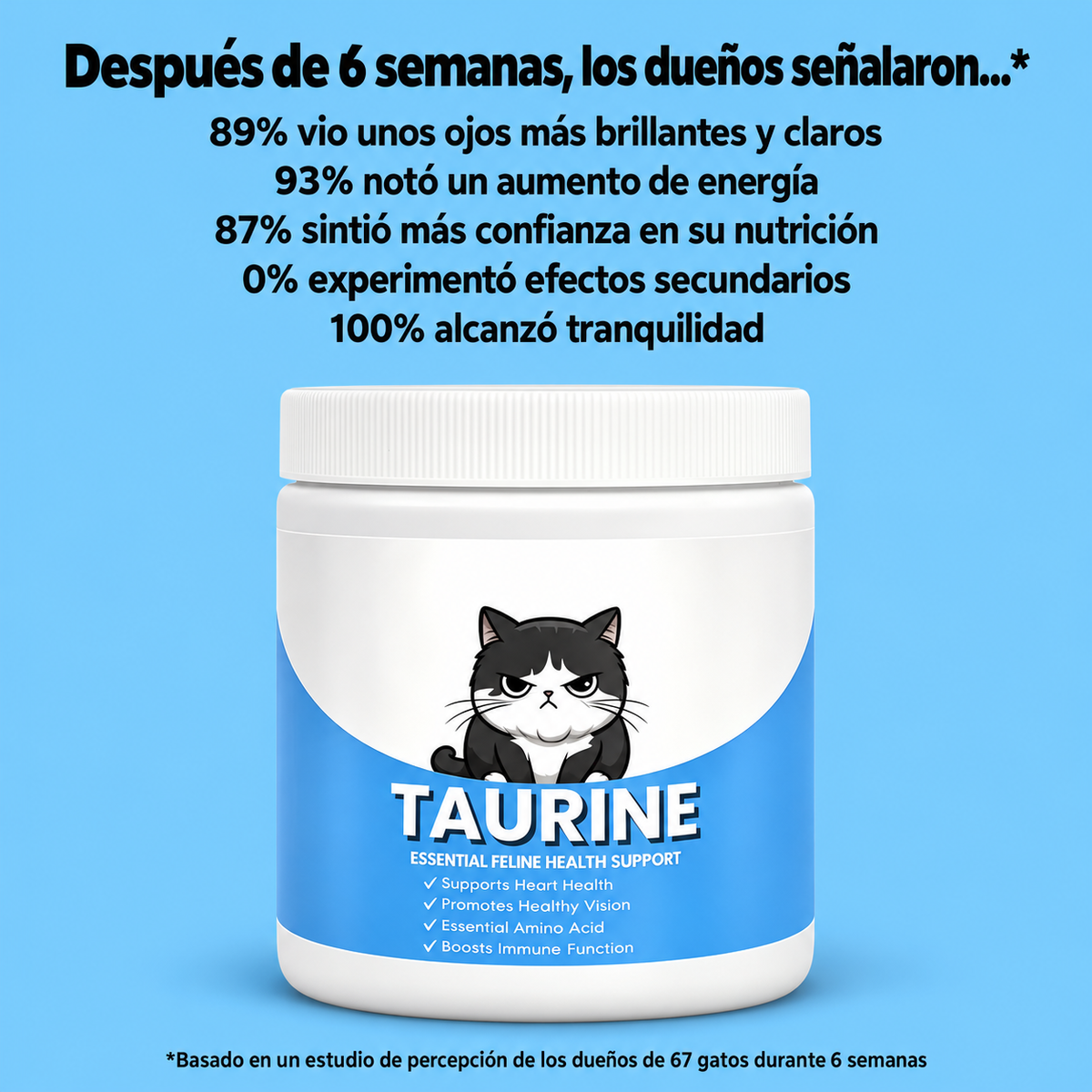 Taurina para Gatos Feluna